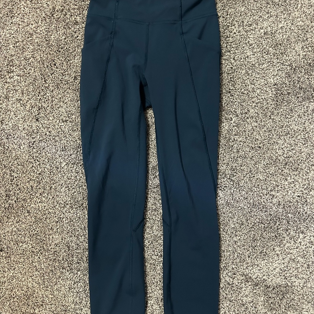 Lululemon Athletica Deep Blue Leggings